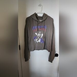 SO Women's Brown Graphic Hoodie